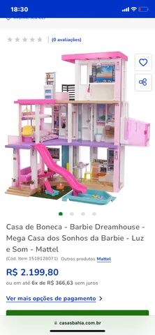 Casa de Boneca - Barbie Dreamhouse - Mega Casa dos Sonhos da