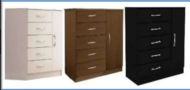 Quarto cômoda sapateira 5 gavetas 