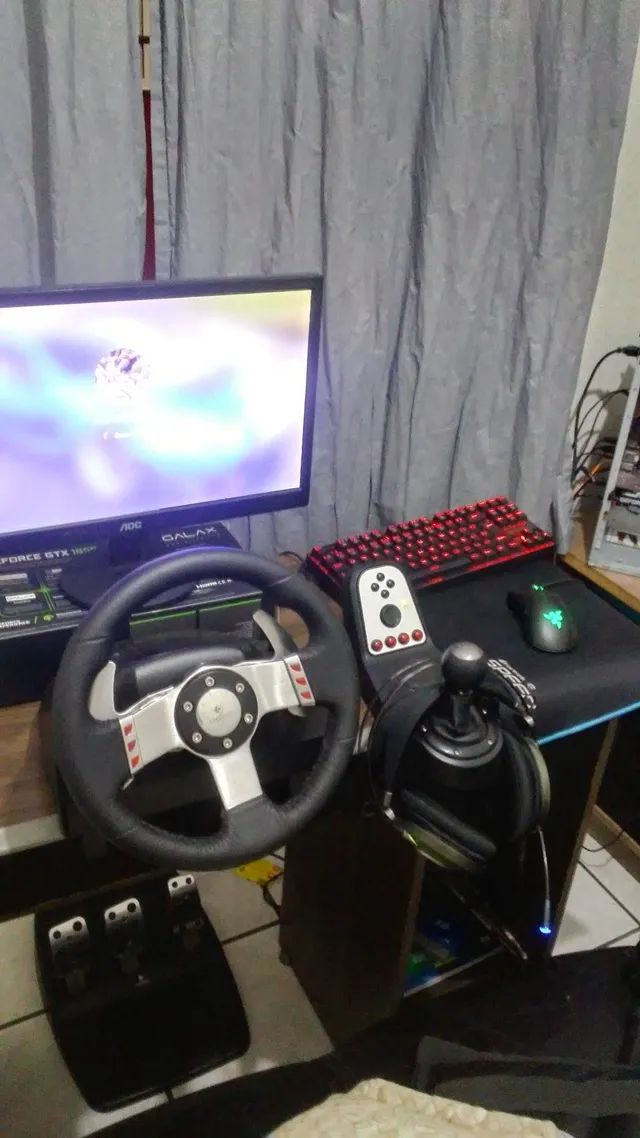 Volante logitech g27 completo - Computadores e acessórios - Vila Santa  Cruz, Duque de Caxias 1255463196