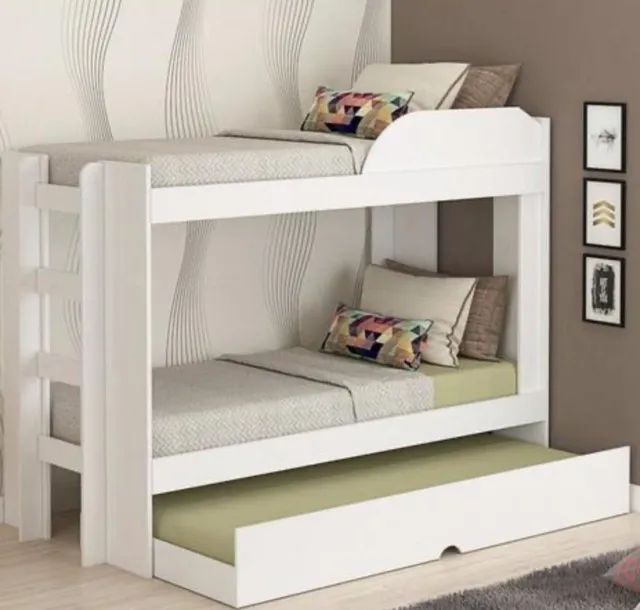 Quarto cama triliche beliche solteiro 