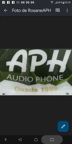 Conserto de equipamentos de som