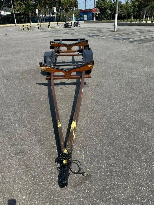 Carreta Rodoviaria Lancha 19 pés - Foto 8