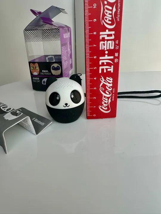 Mini caixinha de som panda - Foto 3