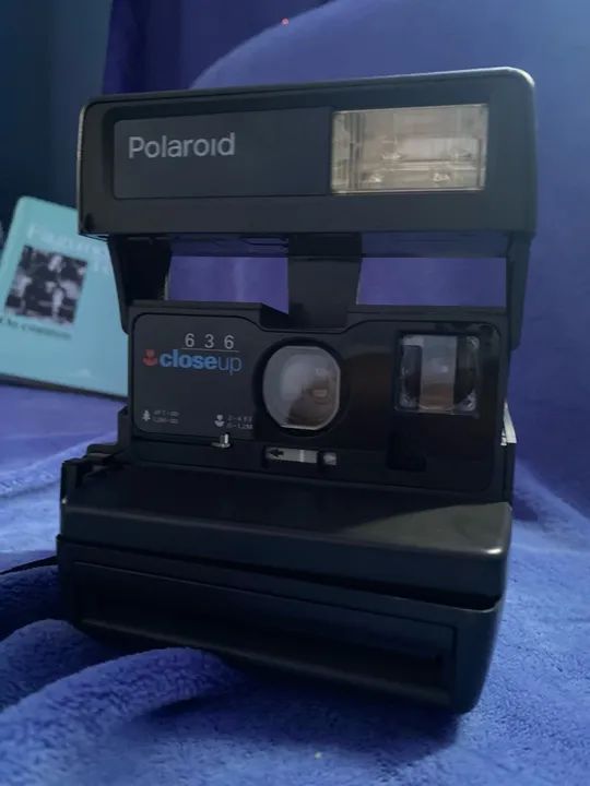 Câmera Polaroid antiga (não funciona)