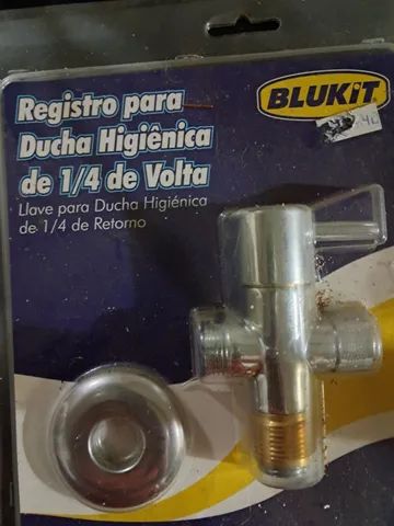 Registro para ducha higiênica  1/4 de volta