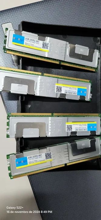 4 pentes memória ecc servidor - Foto 3