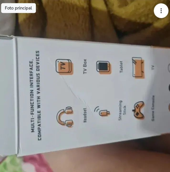 Mini projetor usado apenas 3 vezes  - Foto 5