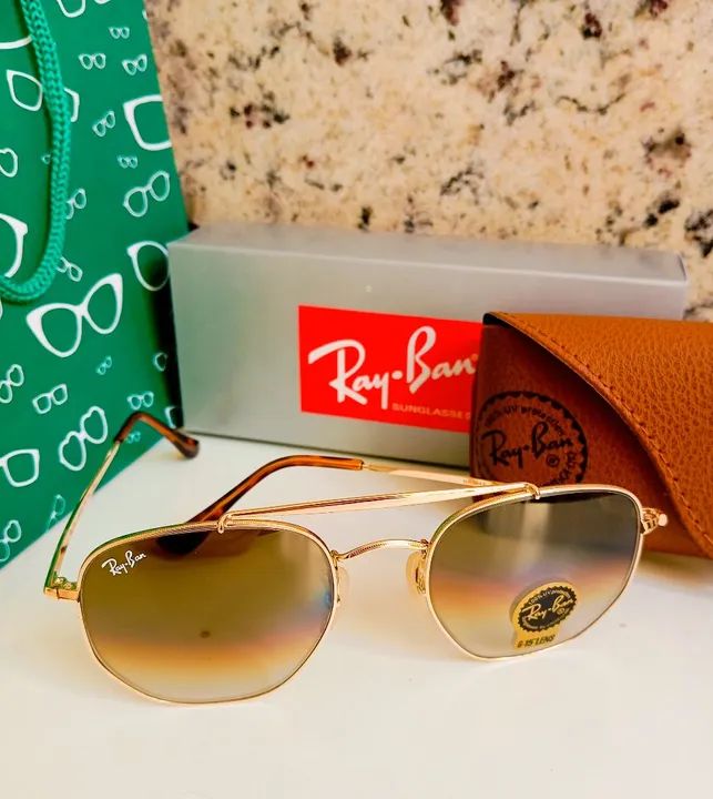 Ray-ban Marshall Clássico Lentes Escura Armação Polida - Foto 4