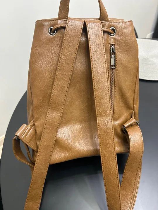 Mochila Cavalera marrom  - Foto 4