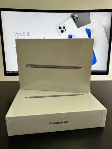Macbook Air M1, 8gb de RAM, 256 SSD, 13.3? | 1 Ano de Garantia Apple | Com Nota Fiscal