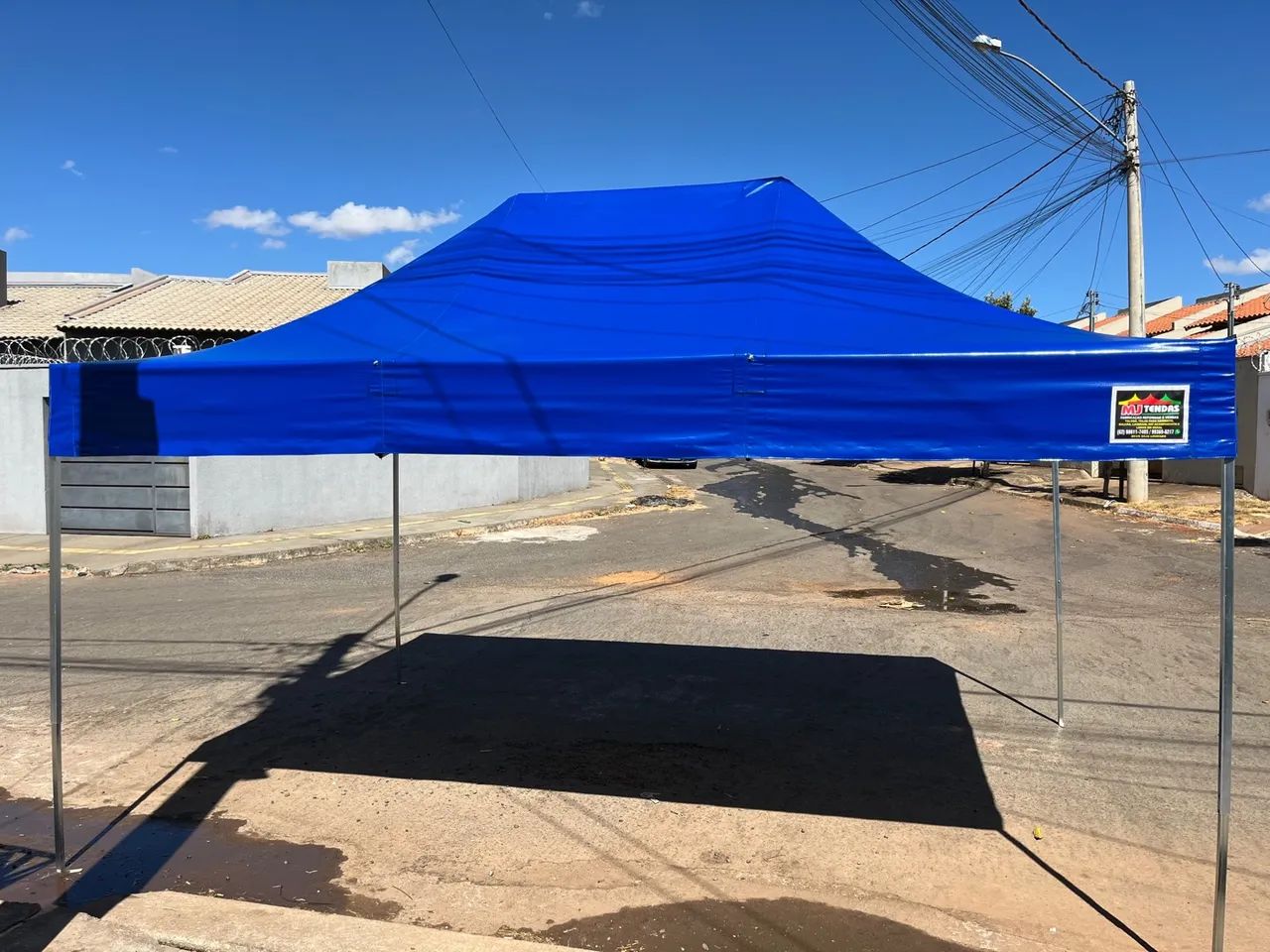 Promoção tenda 4,5x3 só 1350 pvc - Foto 5