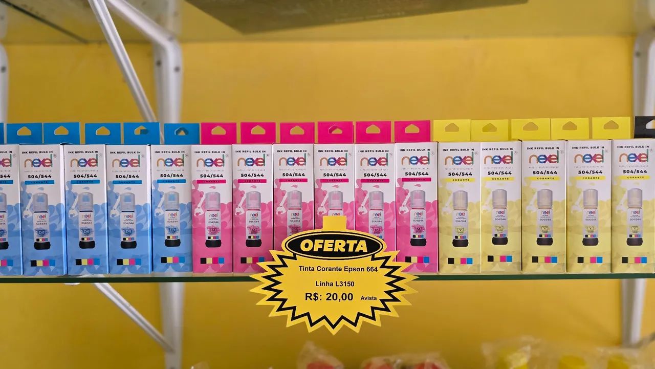 Tintas pra impressoras