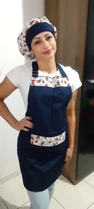 Avental com touca kit - Foto 3