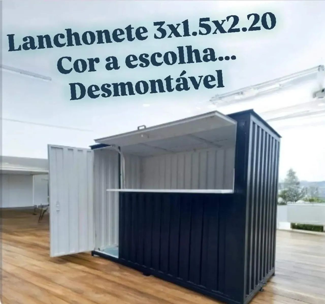 Container Lanchonete Galvanizados - Foto 4