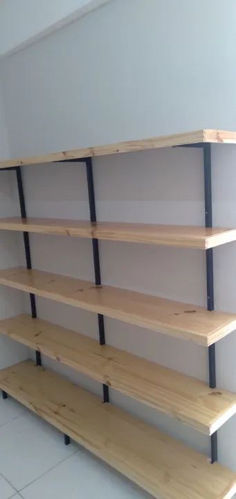 Gôndola de parede estilo industrial  - Foto 2