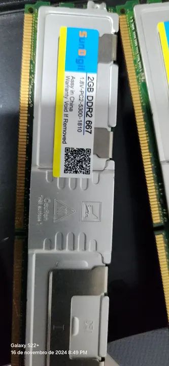 4 pentes memória ecc servidor - Foto 2