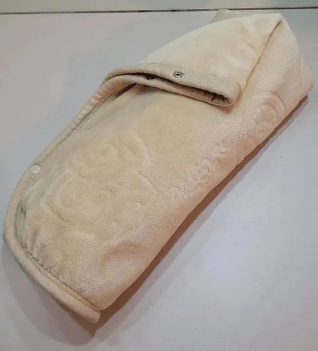 Manta / Saco de dormir para Bebê em Plush Bege