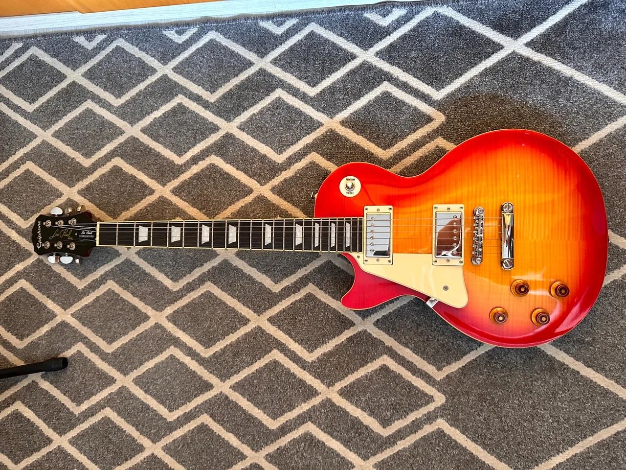 Guitarra Epiphone Les Paul Model Standar Pro Canhoto - Foto 2