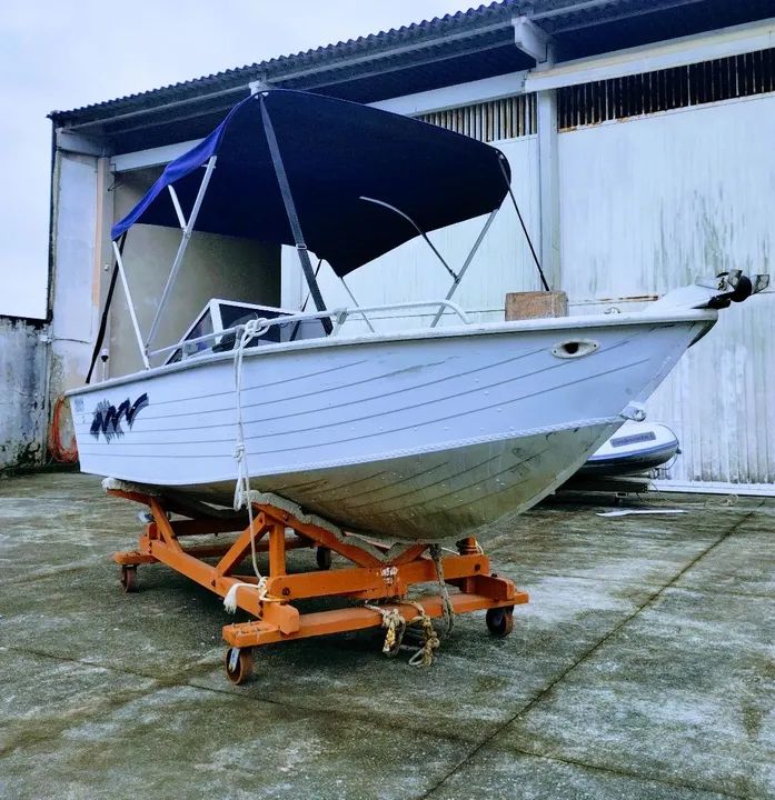 Lancha Levefort Marajó 16 Pés Motor Evinrude 30HP<br>Motor Evinrude 50HP