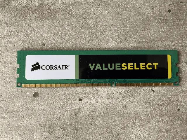 Memória Ram Value Select Color Verde 4gb 1 Corsair  - Foto 3