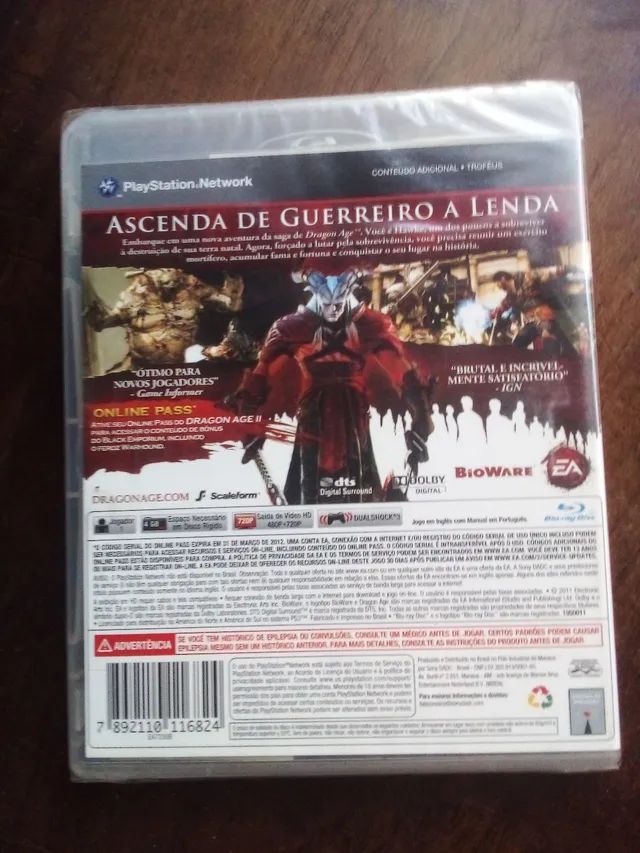 Jogo para PS2 lacrado Dragon Age 2  - Foto 2
