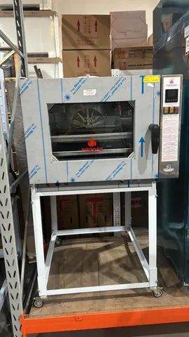 Forno Turbo 5 esteiras 58x70 trifásico 380w novo com garantia 