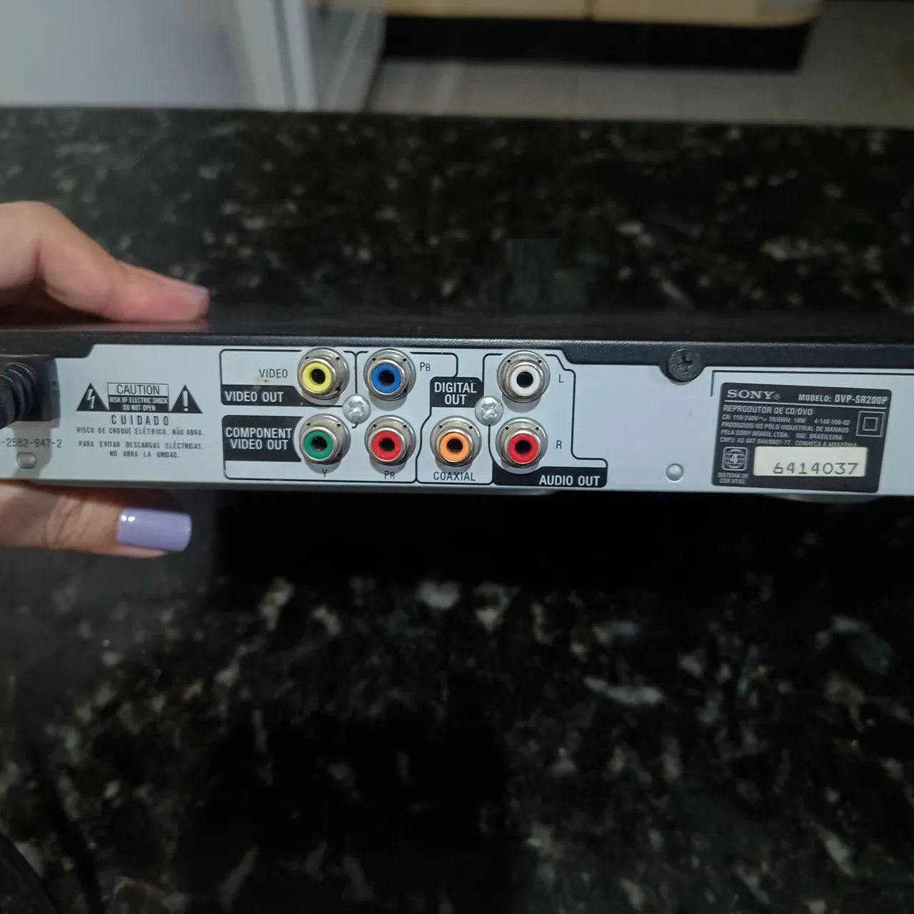 DVD Player Sony DVP-SR200P