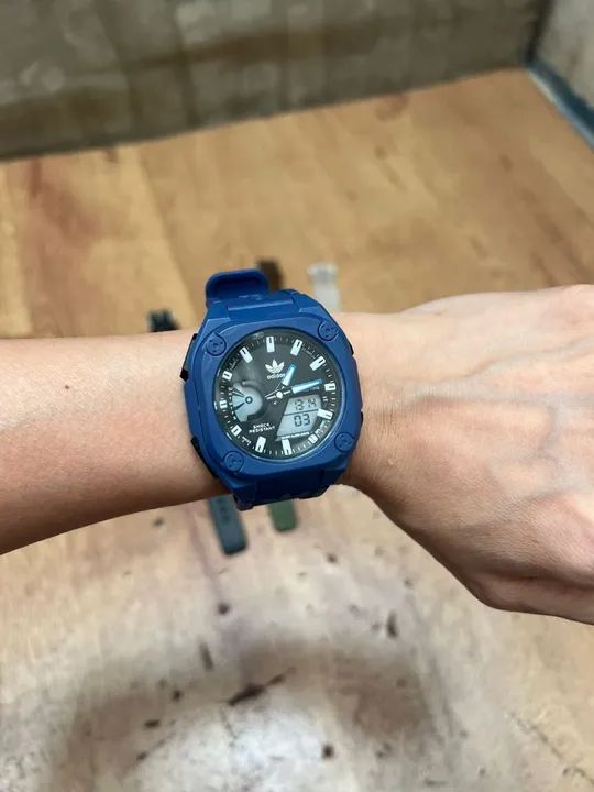 OLHAI MINHA GENTE PRA VCS Q CURTIR RELÓGIOS <br><br>Resistente à água <br><br>R$50.00ATACADO - Foto 3