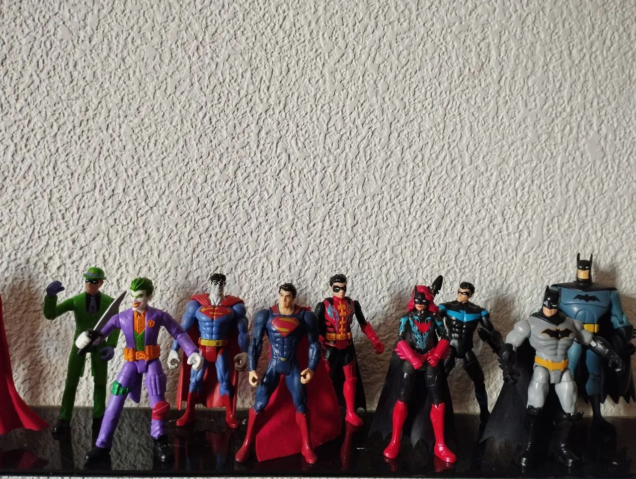 Lote de bonecos Batman, Superman DC
