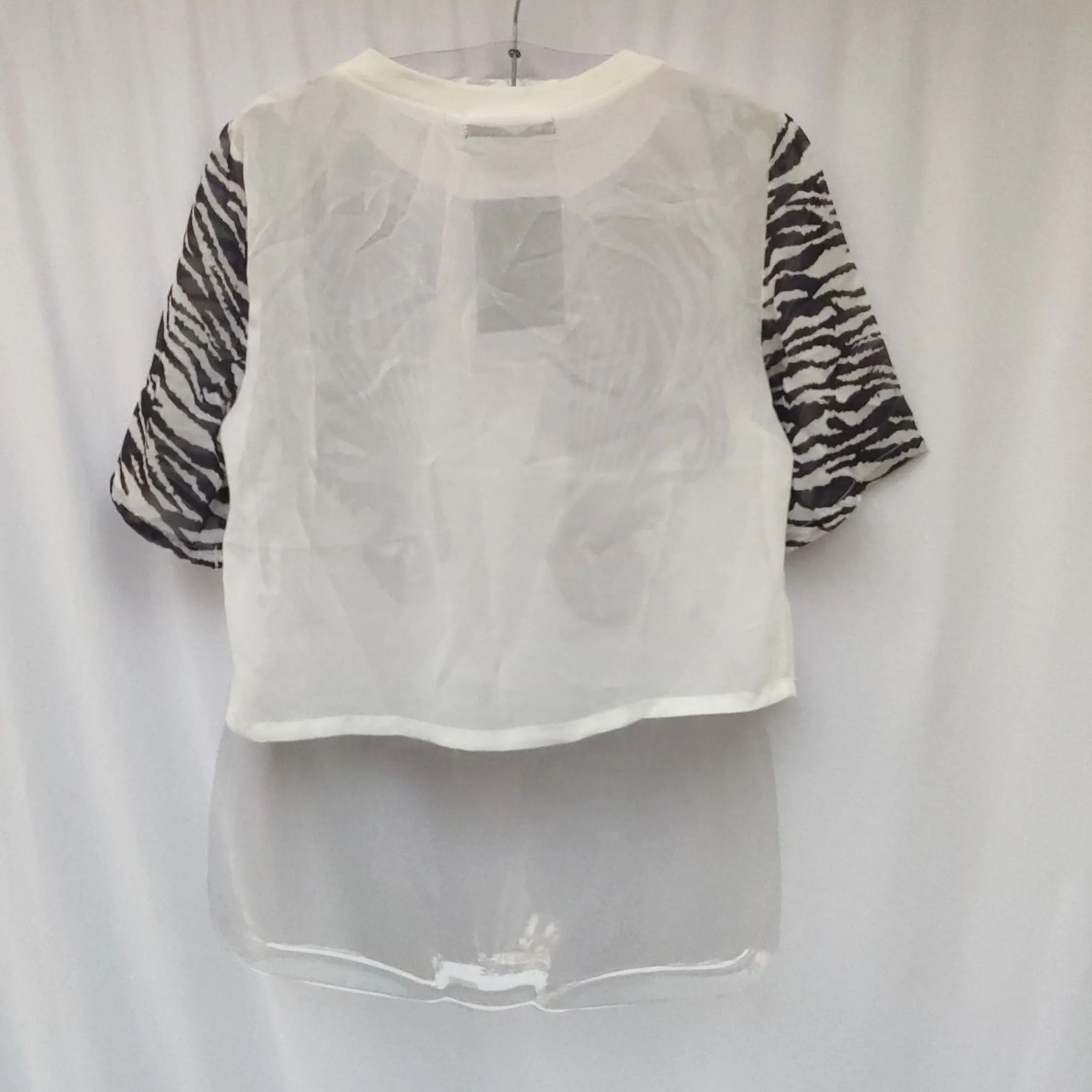 Blusa Zebra Cropped - Estilo e Charme - Foto 2