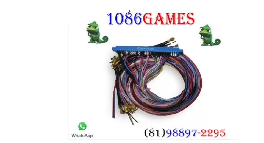 Cabo Padrão Jamma Para Fliperama Arcade Multijogos