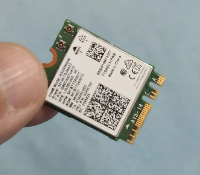 Placa wifi 6 Intel ax200 bluetooth 5.0 dual band AX200NGW - Foto 2