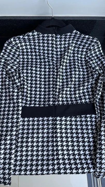Vestido preto com branco - Foto 4