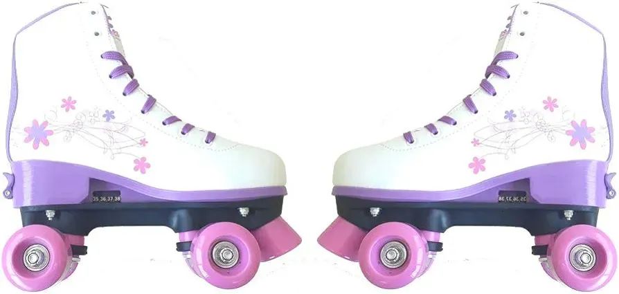 Patins Quatro Rodas Roller Skate, Fenix, Branco, 39 a 42<br> - Foto 3