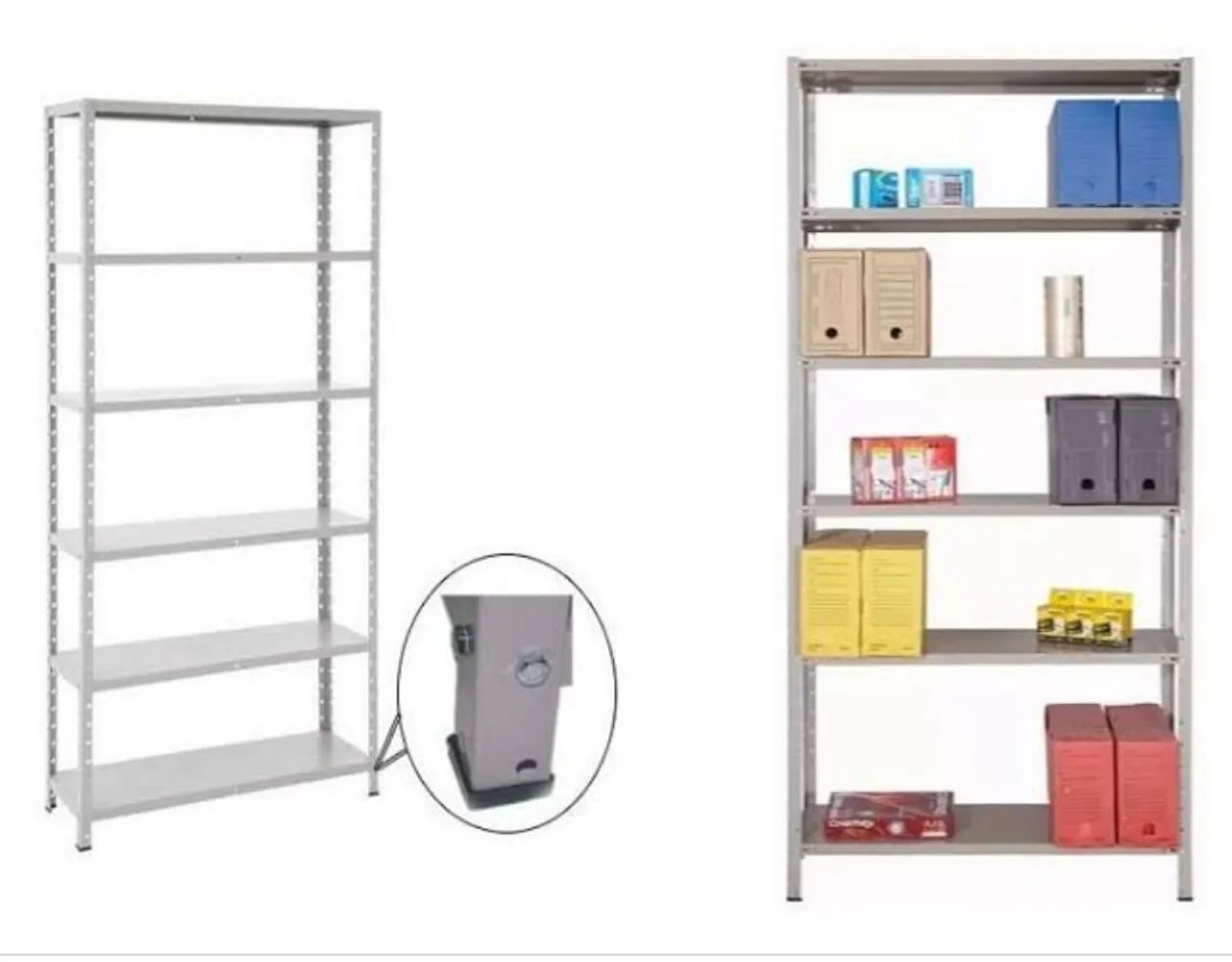 Estante aço com 06 bandejas 