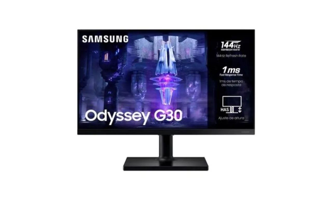 Monitor Gamer Samsung Odyssey G3 24 LED Full HD, 144Hz, 1ms, HDMI e DisplayPort, FreeSync  - Foto 3