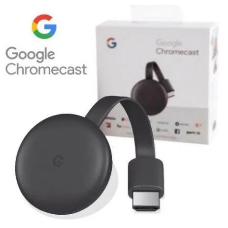 Chromecast 3 Google 1080p 3ª Geraçao Loja Coimbra Computadores Entrega - Foto 4