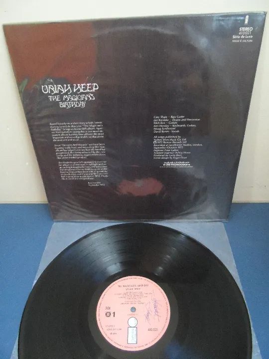 LP Uriah Heep - The Magicians Birthday (de época) - Foto 2