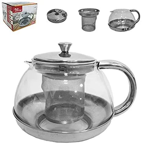 Chaleira C/infusor Inox 800ml
