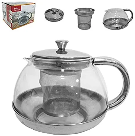 Chaleira C/infusor Inox 800ml