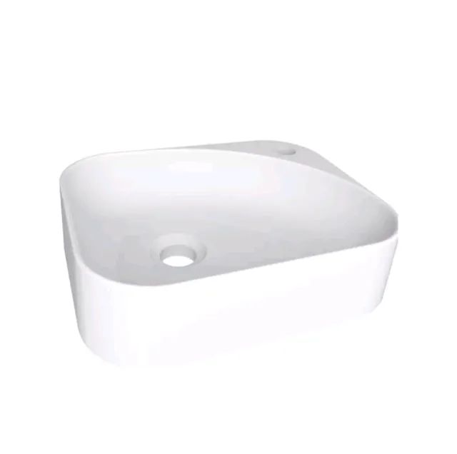 Cuba no mármore sintético de tamanho 29 por 35.5 para banheiro com furo pra torneira - Foto 2