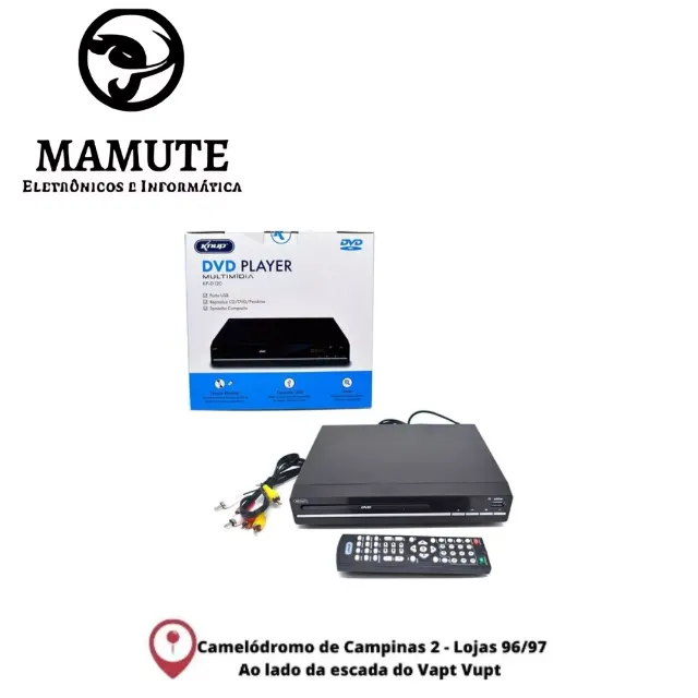 Dvd Player Multimídia Kp-d120