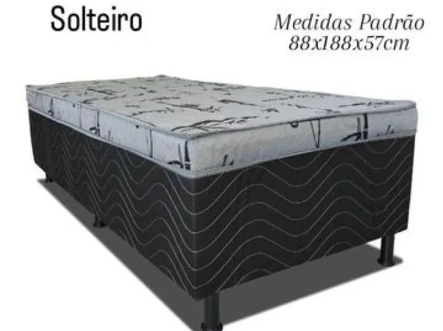 Unibox solteiro bom sono 5cm espuma