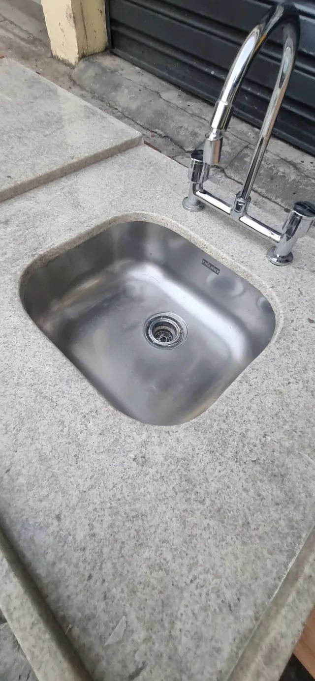 Pia cozinha completa  com torneira - Foto 2