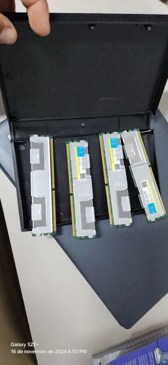 4 pentes memória ecc servidor
