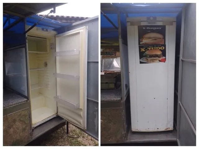 CARRINHO DE LANCHE COM ENGATE PRONTO P/ TRABALHAR!  - Foto 3