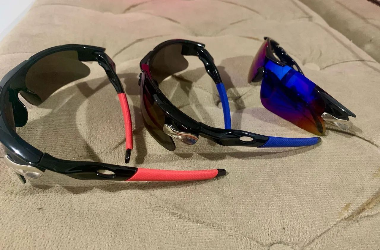 Óculos de sol esportivos  ciclista - Unissex - Foto 2