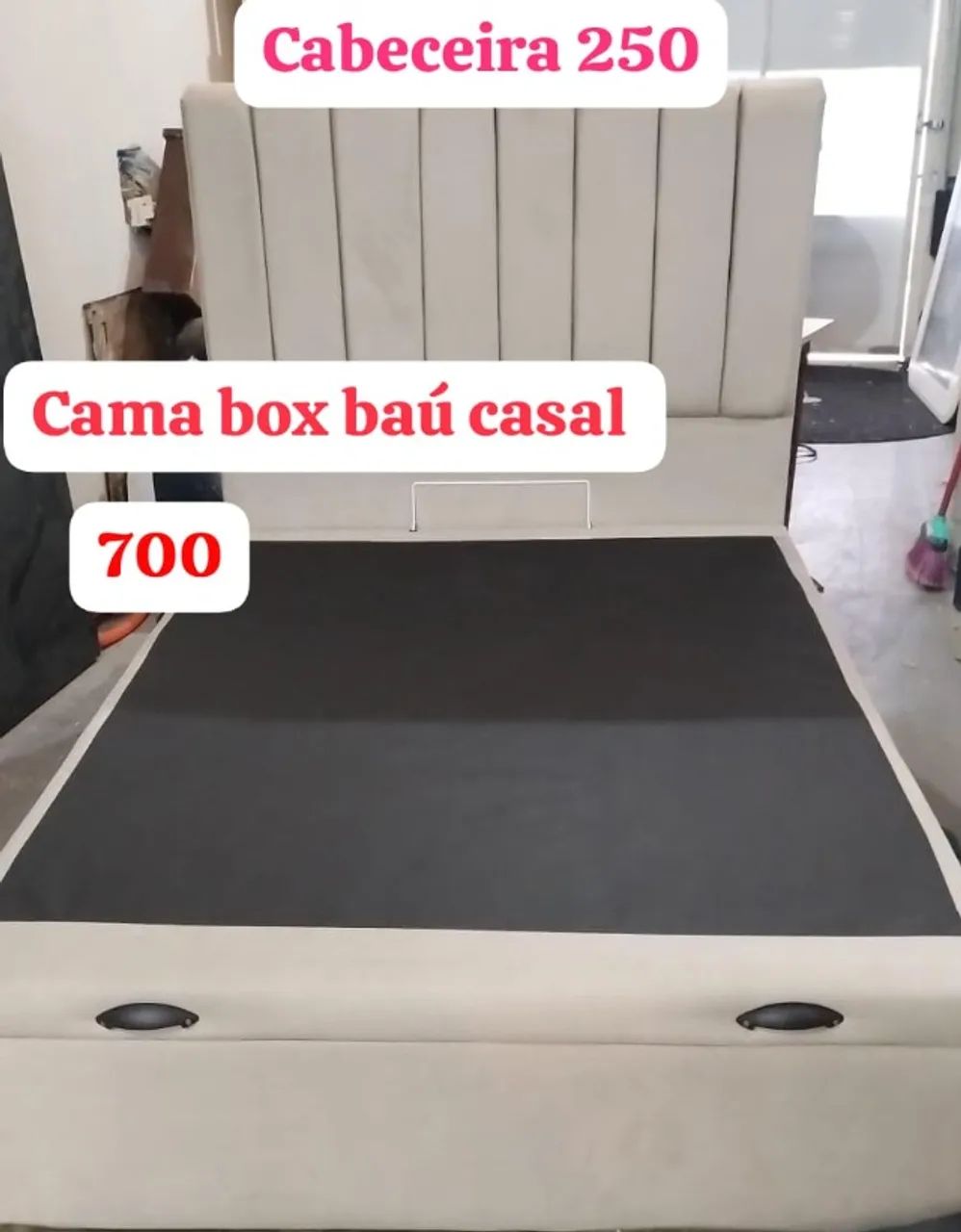 cama box bau casal