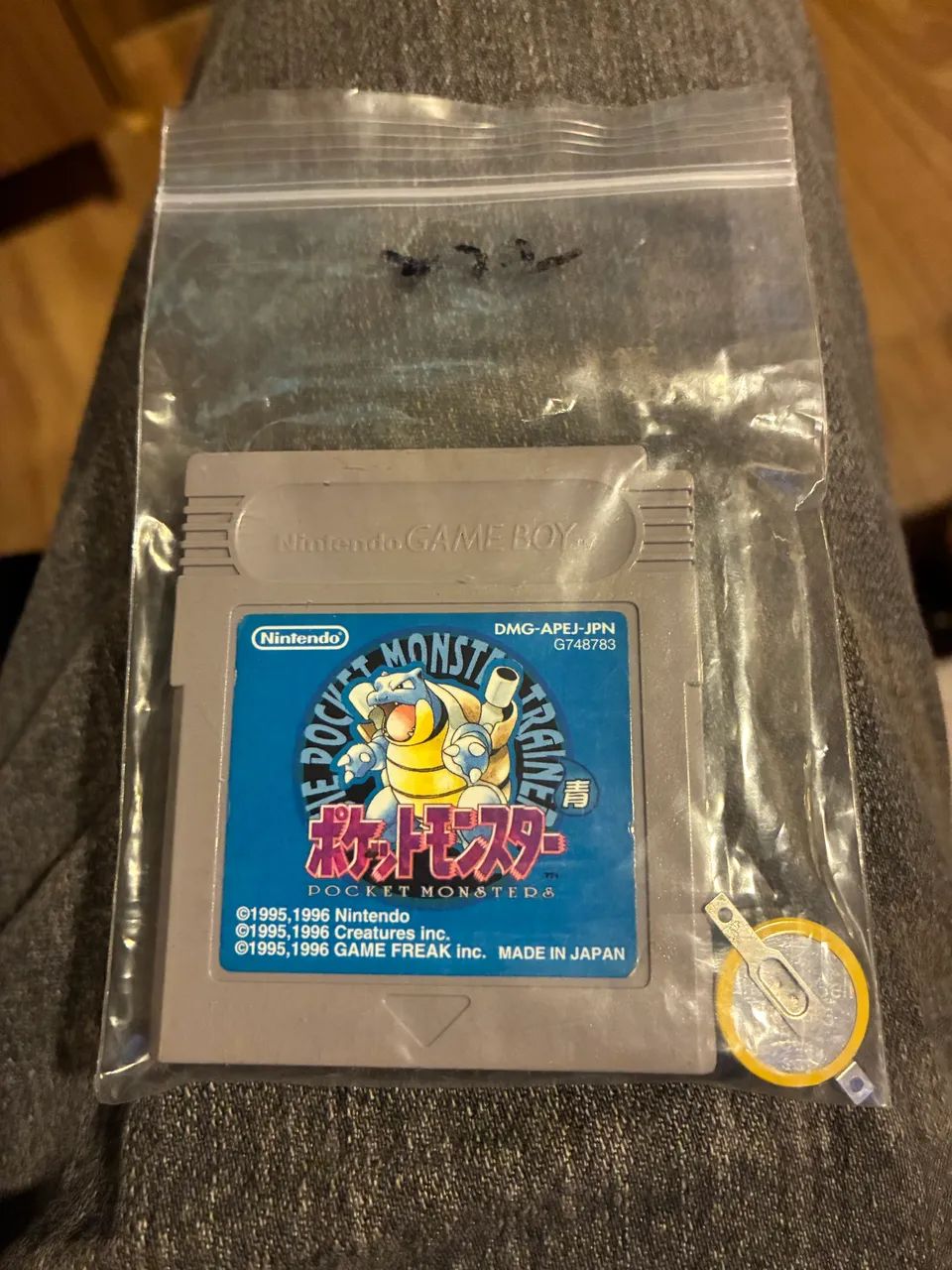 Pokémon Blue (original) + bateria - Foto 3