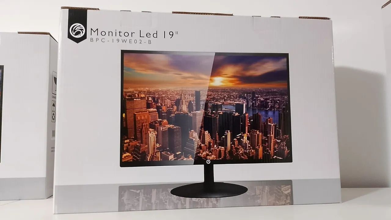 Monitor LED 19'' Brazil PC| NOVO - Foto 2